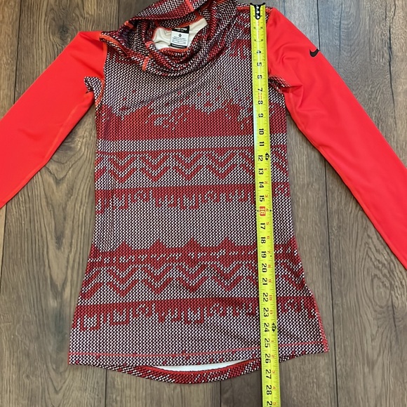 Nike pro fry fit woman’s hyperwarm turtleneck pullover size small -tall - Picture 8 of 10